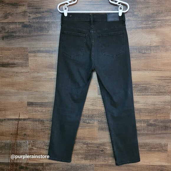 Madewell Jeans Size 28 Stovepipe High Rise Tummy Control Lunar Wash K4354 - Picture 2 of 13